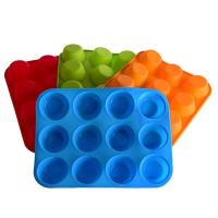 Molde para Pasteles y Crepes de Silicona Antiadherente 12 Tazas Adecuado para Hornos de Microondas - details 3