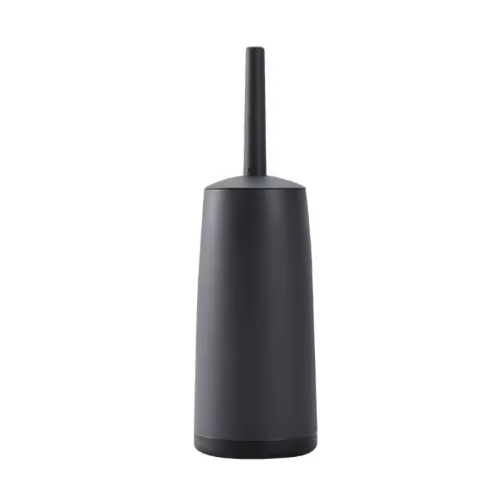 Cepillo de inodoro juego de cepillo de limpieza de baño con mango largo cepillo de inodoro a prueba de salpicaduras - 1
