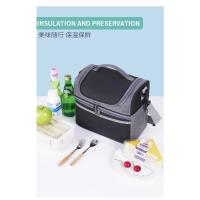 Bolsa de pícnic al aire libre, bolsa organizadora de viaje impermeable para acampar, nevera térmica, fiambrera portátil, bolso de almacenamiento de alimentos de gran capacidad - details 8