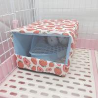 Nido de Muselina Suave para Cobayas Almohadilla Ligera y Transpirable para Mascotas Pequeñas - details 12