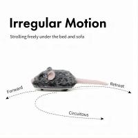 Ratón Móvil Recargable con Sonido Juguete Interactivo para Gatos Ideal para Gatitos - details 1
