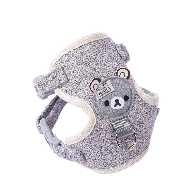 Correa para perros pequeños, Collar de conejo y gato, correa para el pecho, correa para cachorros, Chihuahua maltés, arnés para mascotas ultrapequeño, novedad - 1