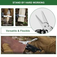 NexTool-cuchillo multiherramienta de bolsillo E1, cuchillo plegable 10 en 1, tijeras, alicates, sierra, senderismo al aire libre, Camping, equipo EDC, multiherramienta plegable - details 5