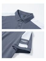 Polos de Verano de Algodón 100% Camiseta de Cuello Elegante para Hombres Manga Corta Alta Calidad - details 6