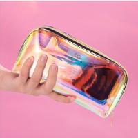 Bolsa de PVC transparente para brochas de maquillaje, neceser de belleza para mujer, bolsa de lavado con cremallera, bolsa de maquillaje, bolsa de cosméticos de viaje - details 9