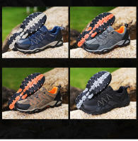 Zapatos de senderismo de marca para hombre, calzado de escalada de montaña transpirable, calzado de entrenamiento cómodo para exteriores, zapatillas deportivas antideslizantes para senderismo - details 6