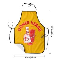 Delantal de Doner Kebab Personalizado Unisex para Adultos Ideal para Cocinar, Hornear, Jardinería - details 83