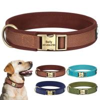 Collares de Nylon Suaves Acolchados para Perros Identificación de Mascotas Duradera - details 2