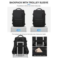 Mochila para maleta de cabina Ryanair para mujer, equipo de mano impermeable con USB - details 30