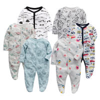 Bodysuit Para Bebés Niños Y Niñas De Algodón 100% Con Cuello En V Y Botones Cubiertos De Manga Larga Para 0-12 Meses Ropa De Bebé Primavera Otoño - details 7