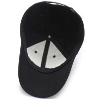 Gorra de béisbol de algodón con protección UV para hombre y mujer, gorro deportivo ajustable de verano, visera ancha, informal, color negro - details 4