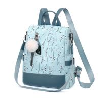 Mochila De flores antirrobo para mujer, morral escolar de viaje, a la moda - details 15