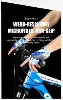 Deportes al aire libre Cycg -Finger hombres y mujeres antideslizantes transpirables antideslizantes guantes de bicicleta de dedo corto - details 7