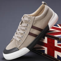 Zapatos Casuales para Hombres de Lona Ligera y Transpirable Versátiles con Cordones de Tacón Bajo - details 4