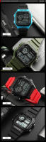 SKMEI-reloj deportivo Digital para hombre, cronógrafo con correa de PU, multifunción, resistente al agua, alarma, 1299 - details 2
