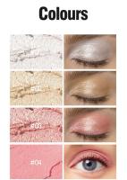 Paleta de palos de sombra de ojos, maquillaje para ojos resistente al agua, lápices de brillo delineador, iluminador, alta pigmentación, a prueba de manchas - details 7