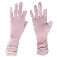 Guantes de protección solar Anti-UV para mujer, guantes finos y transpirables para montar a caballo, guantes para conducir con pantalla táctil alargada para verano al aire libre - details 15