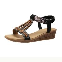 Sandalias de tacón alto con plataforma para mujer, zapatos de verano. - details 0