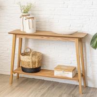 Consola Recibidor de Estilo Nórdico de Color Natural de 100 cm de Ancho, 30 cm de Fondo y 72 cm de Altura - details 4