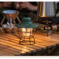 Nueva iluminación al aire libre, luz para acampar, batería de larga duración, carga para campamento, atmósfera, tienda de campaña retro, luz para caballos - details 9