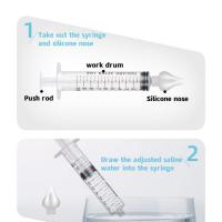 Limpiador de nariz para bebé, aspirador Nasal, cuidado del bebé, 2 piezas - details 1