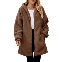 Abrigos con capucha informales para mujer, cárdigans de moda de otoño, sudaderas con capucha para mujer - details 7