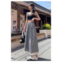 Pantalones Casuales de Encaje Estilo Completo de Pierna Ancha Culottes de Verano para Mujeres - details 28