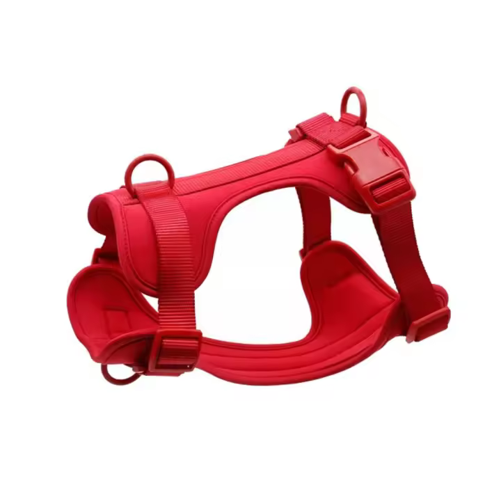 Arnés tipo chaleco para perro de Color caramelo, arnés reflectante transpirable para Chihuahua, correa de pecho para perro antirotura de PVC, para caminar al aire libre - 1
