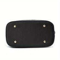 Elegante Bolso de Mano Bordado Floral Bolso de Hombro con Cierre de Cremallera Lino de Poliéster - details 8