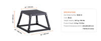 SucceBuy Caja de salto pliométrica, plataforma de acero para gimnasio en casa, antideslizante, para entrenamiento y desarrollo de fuerza - details 5