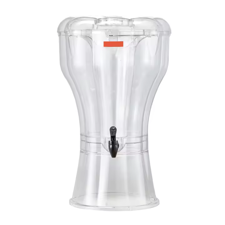 SucceBuy Dispensador de bebidas de plástico de 13 litros con espiga para fiestas y eventos - 1