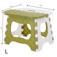 Taburete Plegable de Plástico Tamaño Pequeño Tejido de Bambú Ideal para Baño, Cocina, Jardín, Camping Silla Portátil para Adultos y Niños - details 6