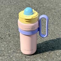 Taza térmica de doble bebida de 900ml, taza con pajita de gran capacidad de acero inoxidable, cómoda Taza Termo portátil que mantiene el frío y el calor - details 15