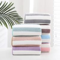 Toallas de Ducha de Terciopelo de Coral Suaves y Fuertes Absorción de Agua Uso en Baño y Dormitorio - details 6