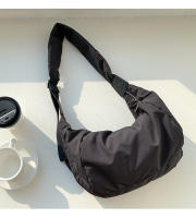 Bolsa de nailon bola de masa bolsa de gran capacidad bolsa de alta gama casual bolsa de mensajero simple versátil bolso de hombro de las mujeres - details 25