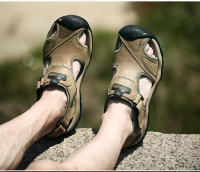 Hombres romanos, sandalias cómodas para la playa, Verano - details 5
