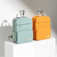 Mochila plegable Oxford de moda, mochila de senderismo con múltiples bolsillos de Color sólido, bolso escolar de viaje expandible de gran capacidad para estudiantes - details 7