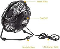 Ventilador silencioso de escritorio USB, Negro, Mini, portátil para Oficina o en casa - details 3