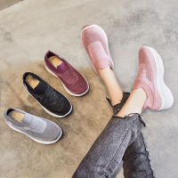 Zapatos mujer 2025 verano nuevos zapatos mujer altura interior aumento transpirable plataforma zapatillas - details 7