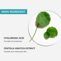 SPF50 + protector solar Facial Centella Asiatica bloqueador Solar crema blanqueadora de piel PA ++++ Protector hidratante impermeable cuidado Facial - details 4