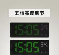 Reloj despertador Digital con Control por voz, alarma Dual de temperatura, repetición, reloj de mesa de escritorio - details 6