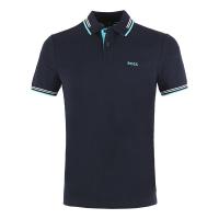 BOSS Polo ajustado de algodón elástico Camiseta de verano - details 5