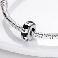 Encanto de Cuentas de Plata de Ley S925 100% Originales para Mujer Joyería DIY Material Principal de Zirconio Pulsera Ajuste de 3mm - details 9