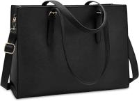 Bolso de Cuero PU para Mujer, Bandolera para Ordenador Portátil, 15,6 Pulgadas, Impermeable - details 0