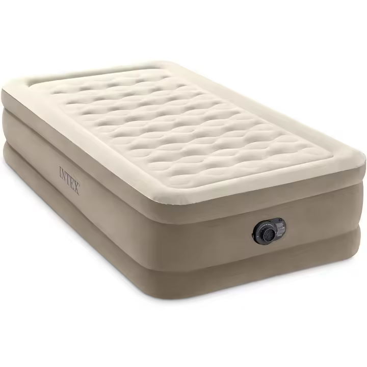Materasso Dura-Beam Ultra Plush Singolo, con Pompa Elettrica Incorporata, 99x191x46 cm - 1