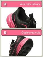 Zapatos de Trabajo de Acero Inolvidables para Mujeres A Prueba de Golpes, Resistentes a Agujeros, Transpirables para Fábricas - details 14