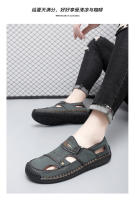 2025 nuevo verano Baotou sandalias de hombre transpirable Casual zapatos de playa huecos grandes - details 18
