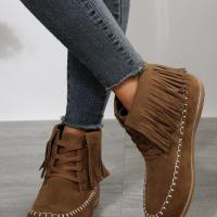 Botas martin planas de moda para mujer, botas casuales de marea, Otoño e Invierno - details 2