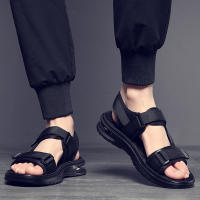 Sandalias deportivas de verano para hombre, zapatos de senderismo acuáticos para playa, cómodas, transpirables, informales, antideslizantes, para interiores y exteriores - details 1