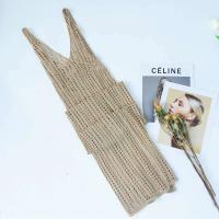 Vestido informal semitransparente de punto para mujer, vacaciones en la playa, estilo europeo, sin mangas, con espalda abierta - details 18